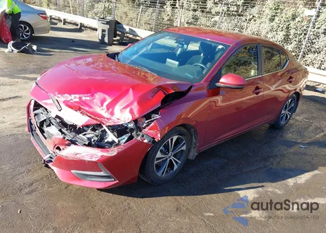 2020 Nissan Sentra Sv Xtronic Cvt from USA, damaged, VIN 3N1AB8CV3LY263794